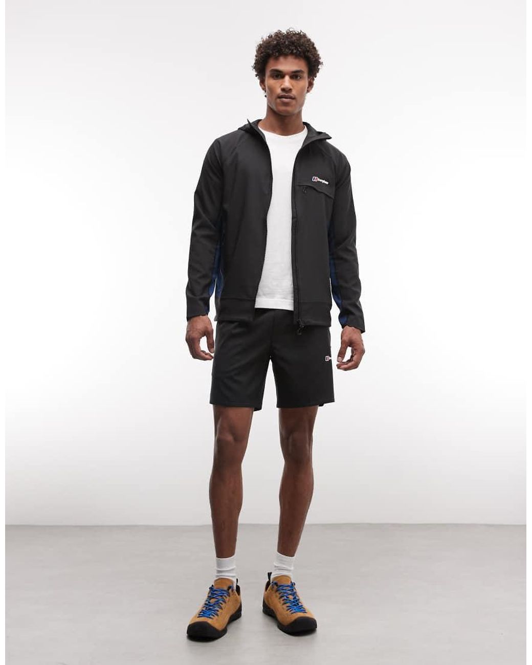 Berghaus Black Wavertree Hooded Jacket for men