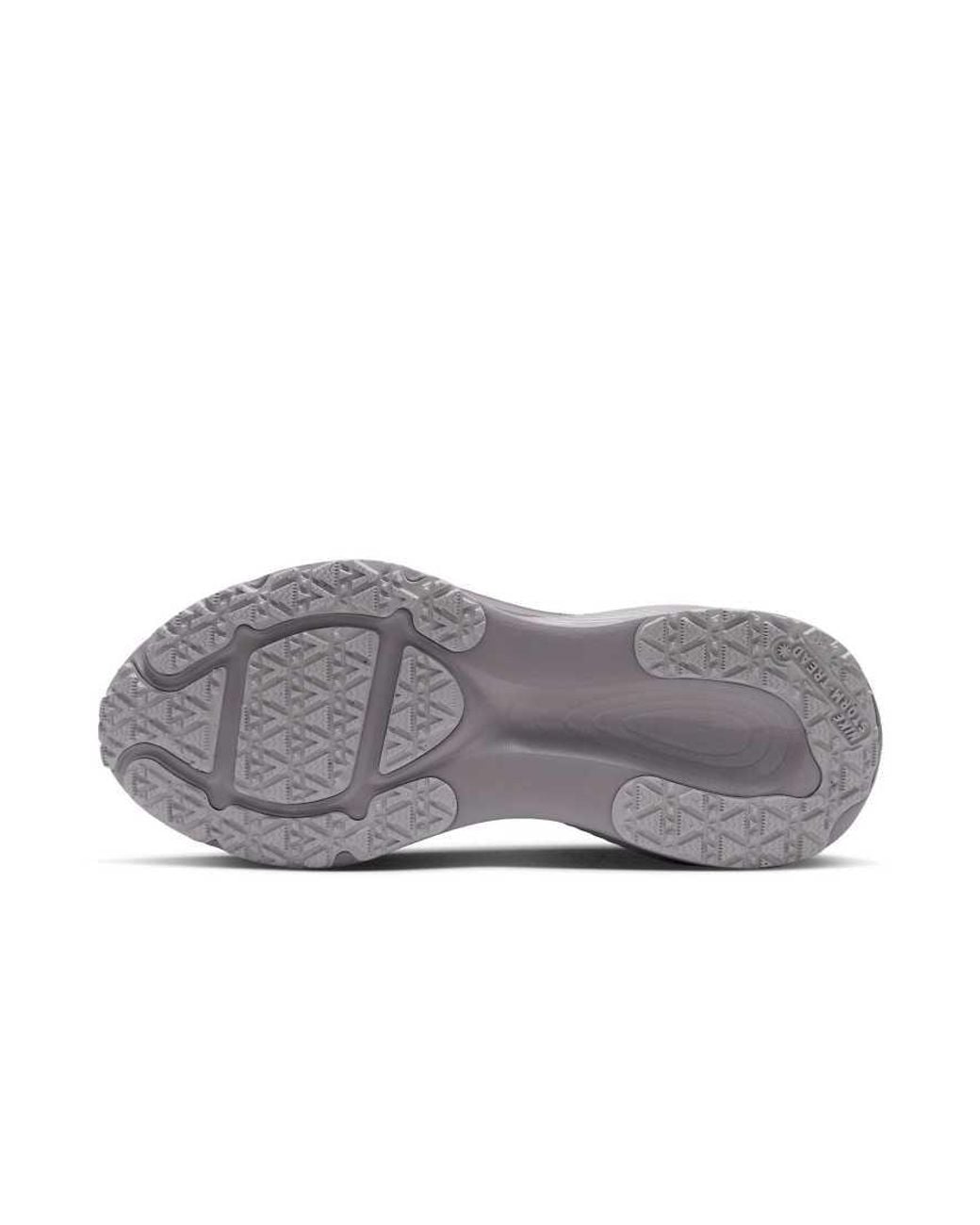 Nike Gray Vomero 18 Gore-Tex Waterproof Road Running Trainers With Reflective Accents