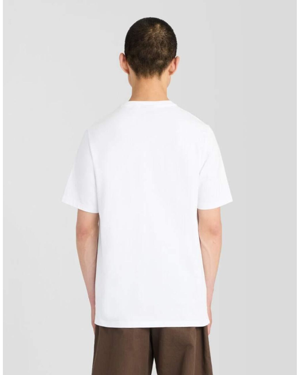 Lyle & Scott White Ls T-Shirt Tv Channel Graphic T-Shirt for men