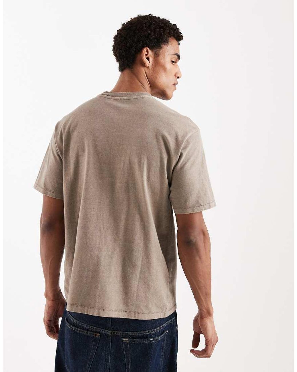 Levi's Natural Red Tab Garment Dye Vintage T-shirt for men