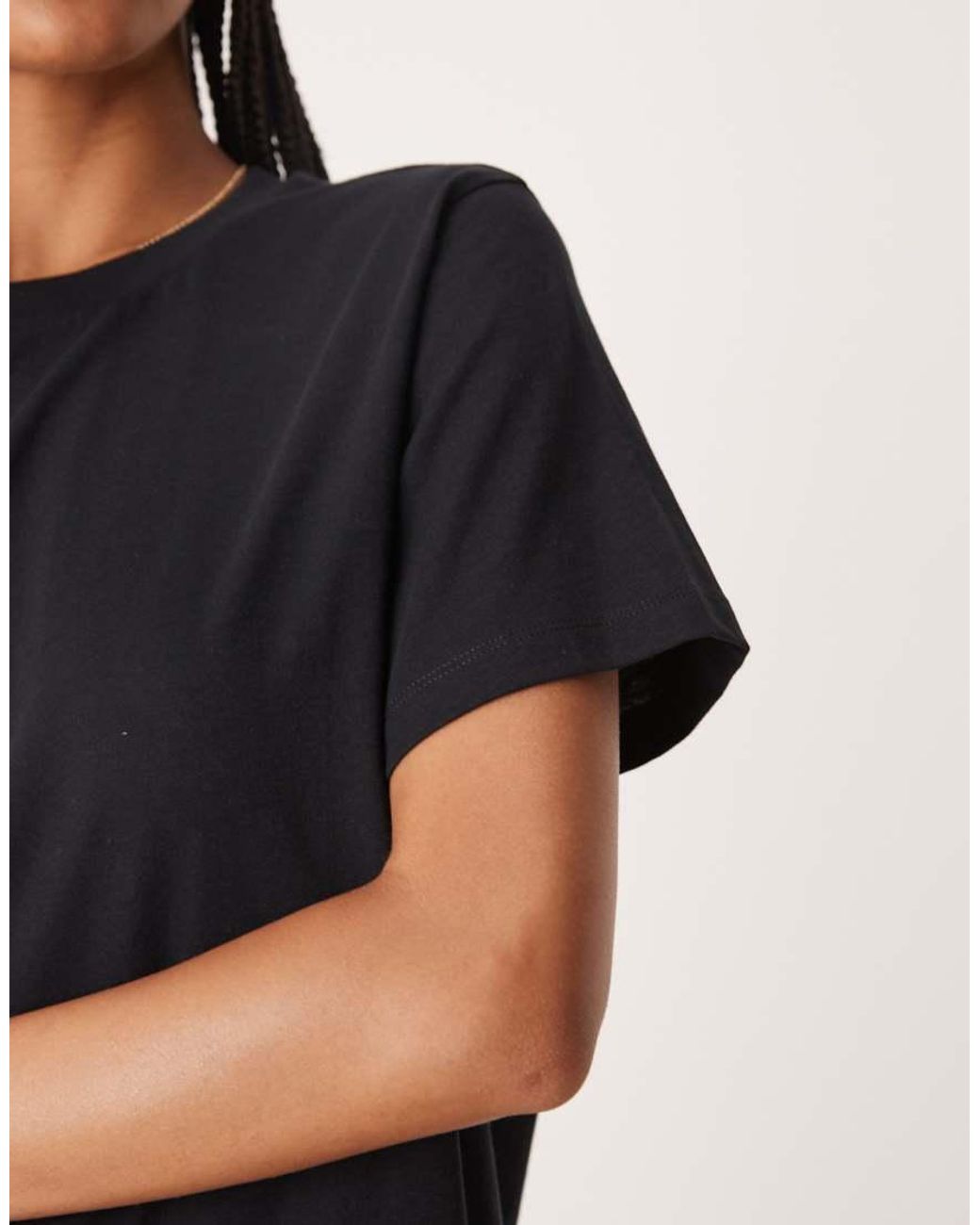 ASOS Black Regular Fit Crew Neck T-shirt 2 Pack