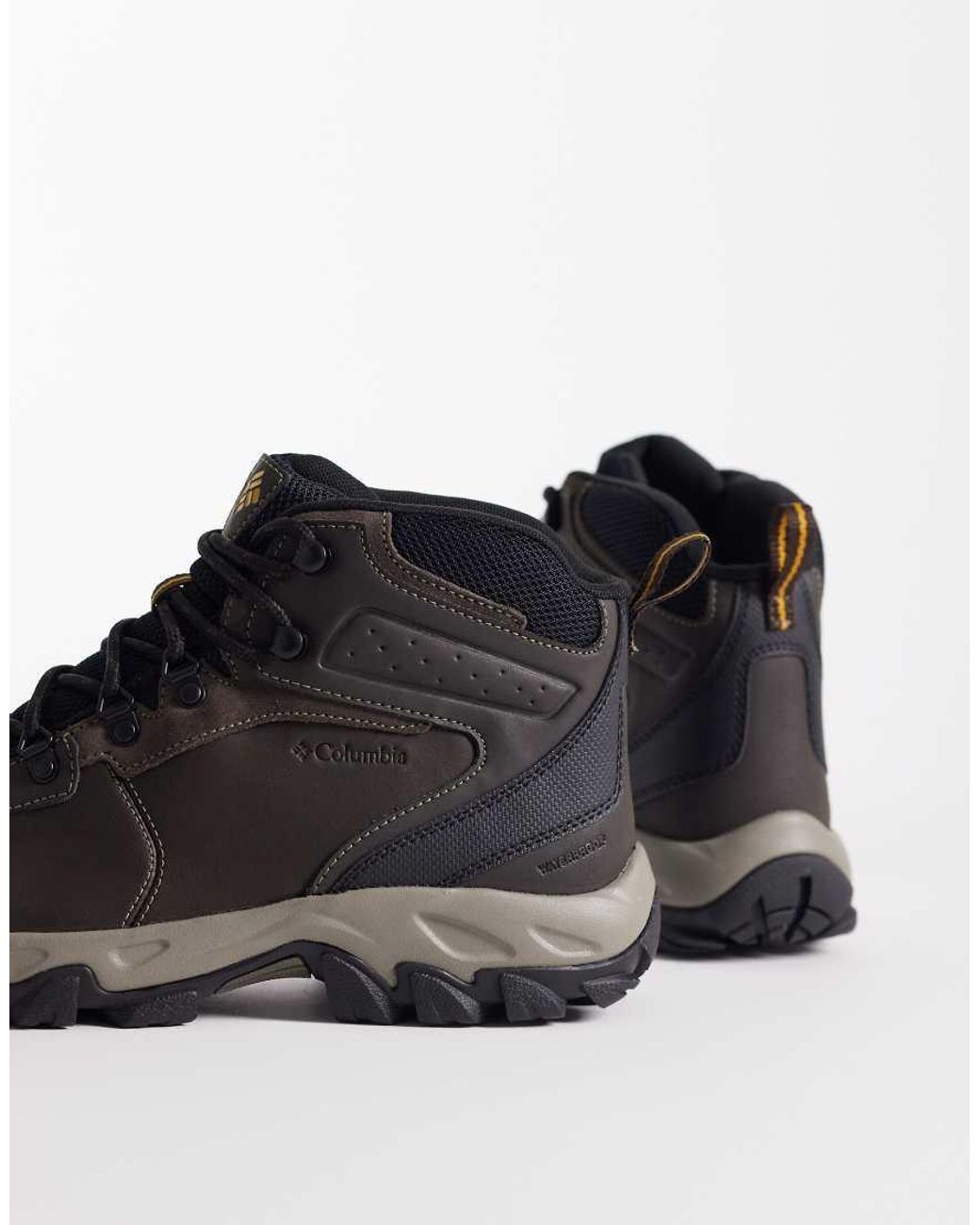 Columbia Black Newton Ridge Plus Ii Waterproof Boots for men