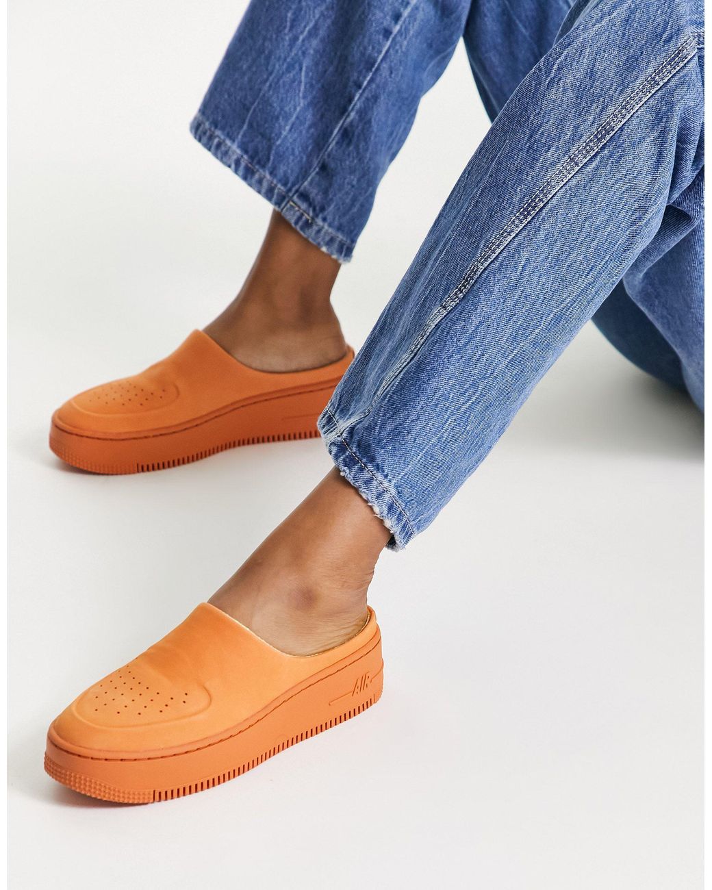 Sip Lírico Departamento Nike Air Force 1 Lover Xx Slip On Trainers in Blue | Lyst