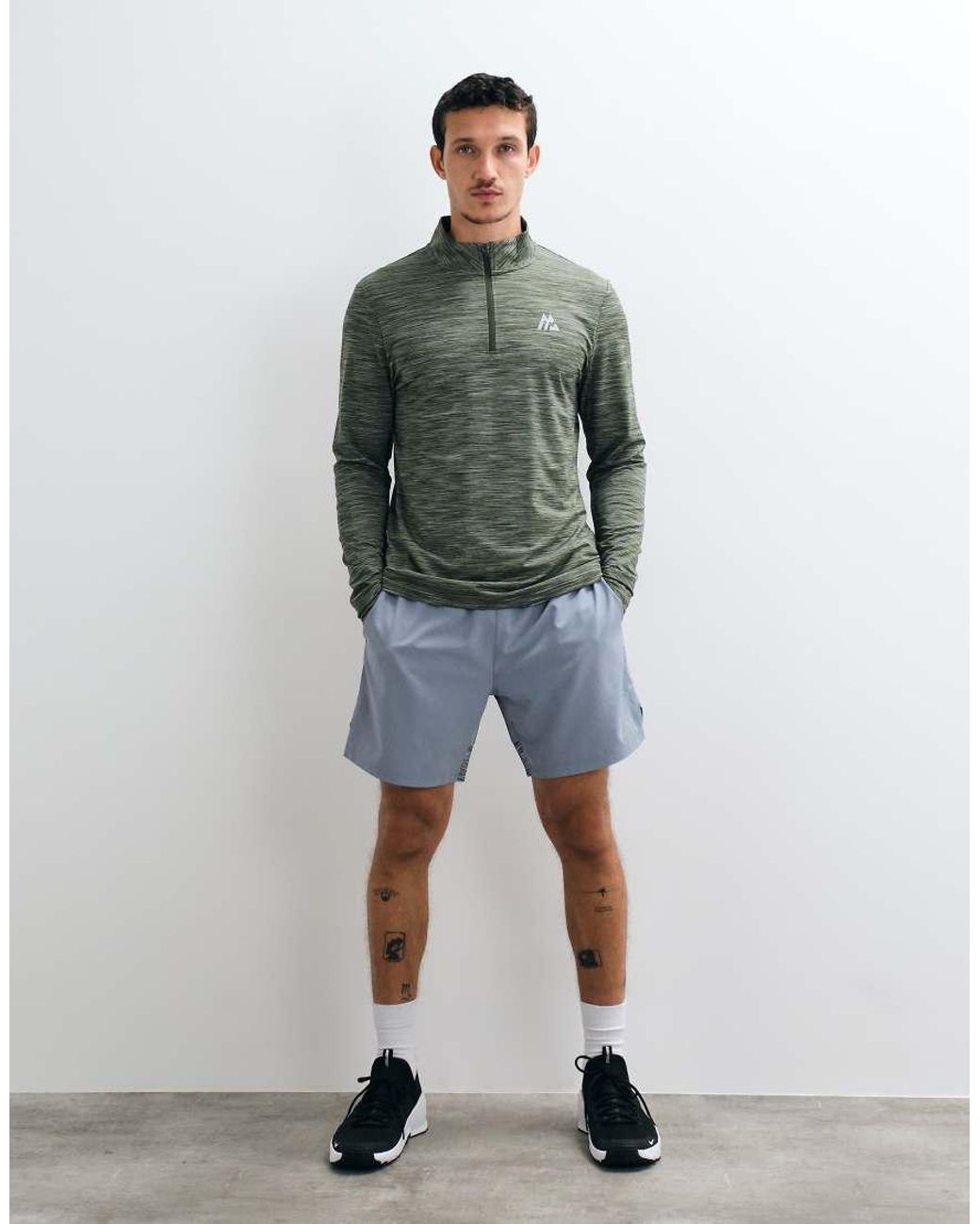 MONTIREX Green Trail 2.0 1/4 Zip Long Sleeve Top for men