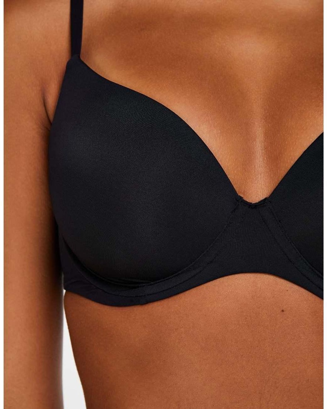 Hunkemöller Black Super Soft Padded Underwired Bra