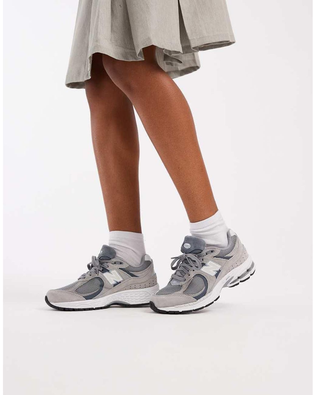 New Balance White 2002 Trainers