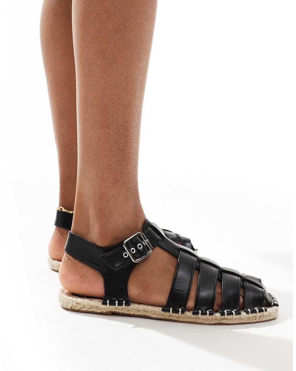 ASOS Orange Jukebox Fisherman Espadrille