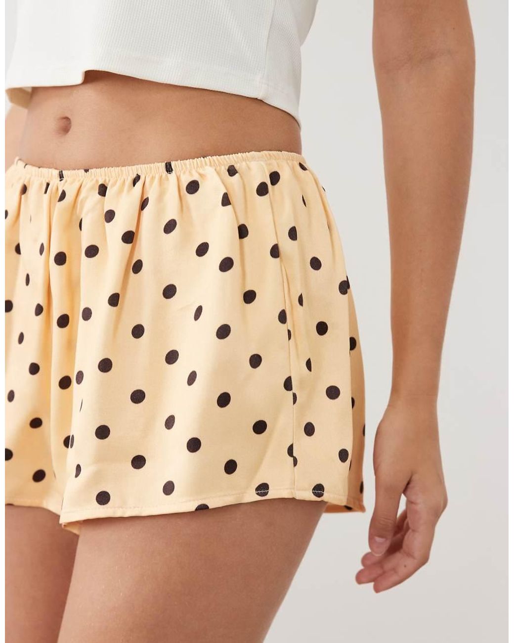 Miss Selfridge Multicolor Satin Shorts