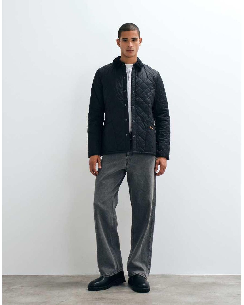 Barbour Blue Heritage Liddesdale Quilted Jacket for men