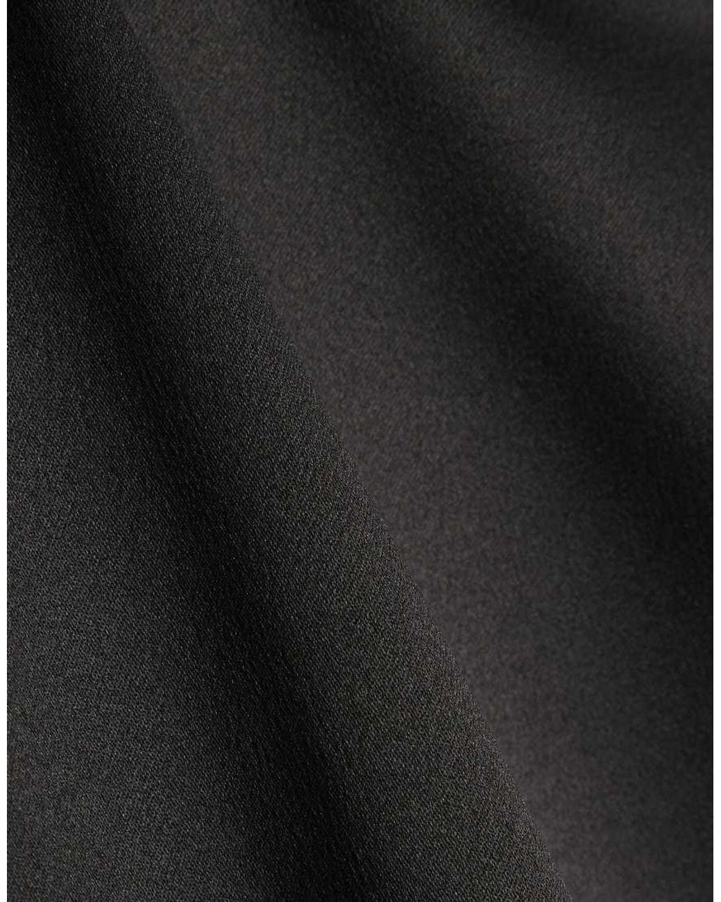 River Island Black Fringe Scarf Tank Top
