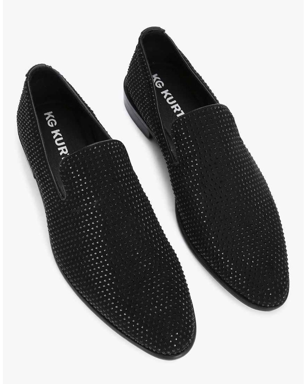 KG by Kurt Geiger Black Sting Loafers for men