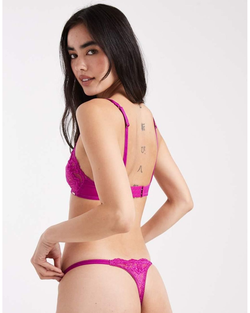 DORINA Pink Origins Lace String Thong