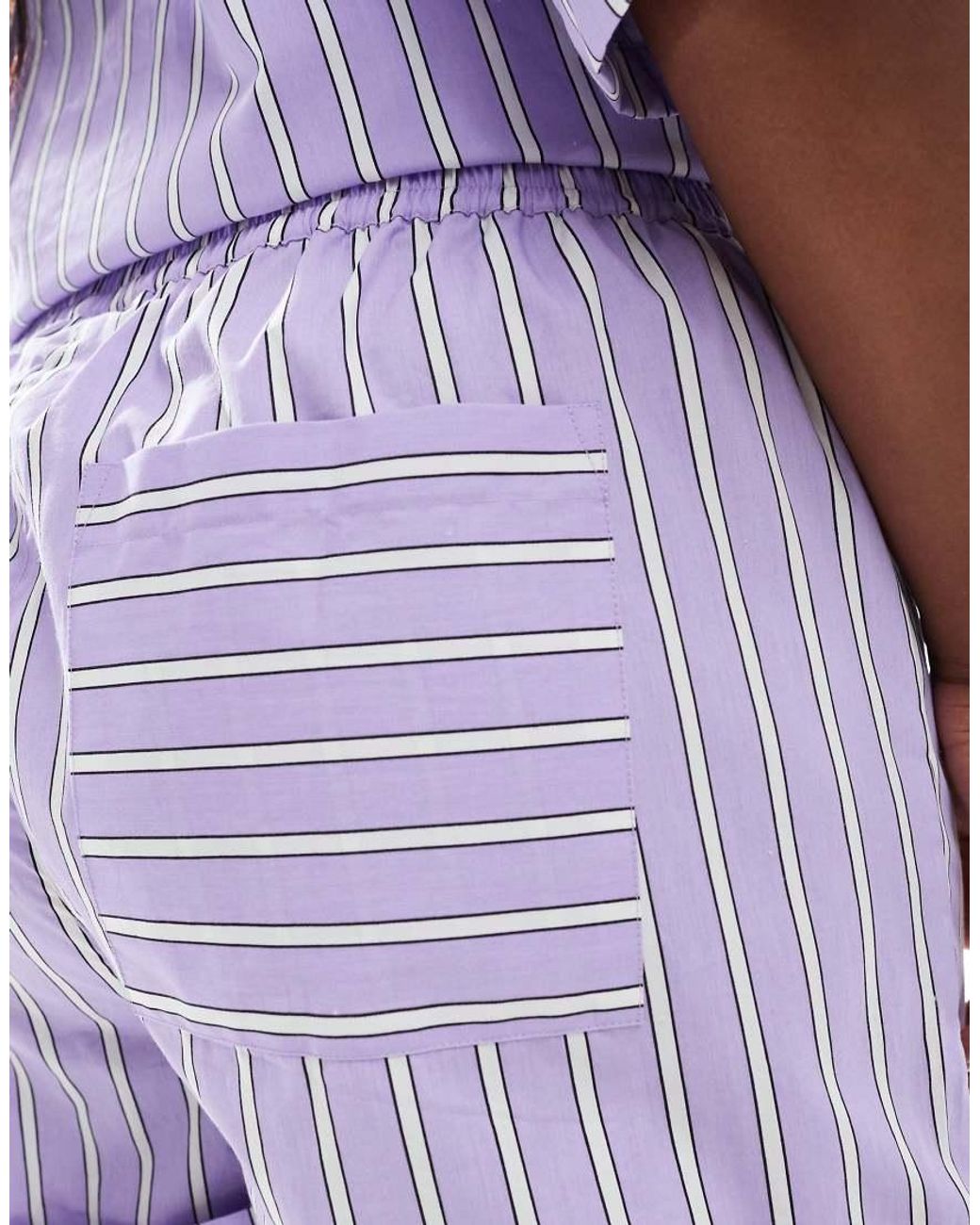 ASOS Purple Asos Design Curve Co-Ord Short