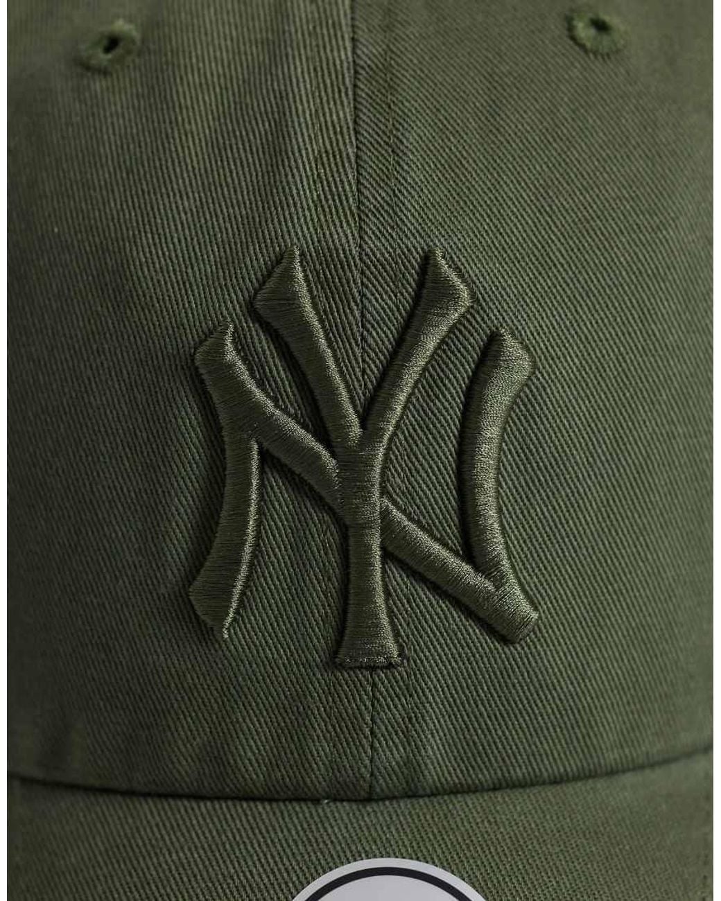 '47 Green Ny Yankees Tonal Clean Up Cap