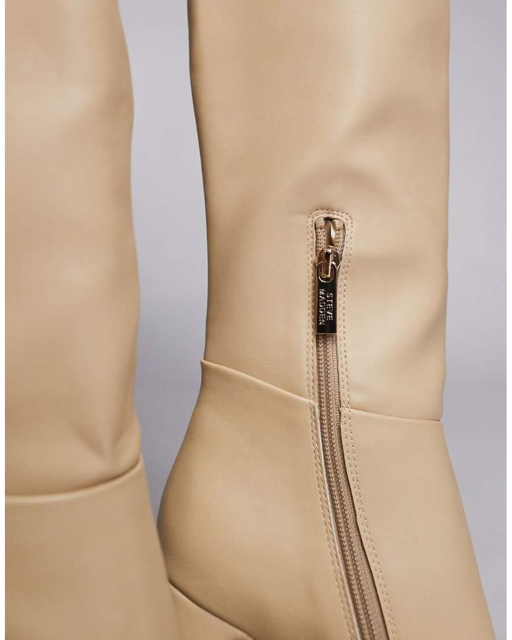 Steve Madden Natural Ally Knee Boot