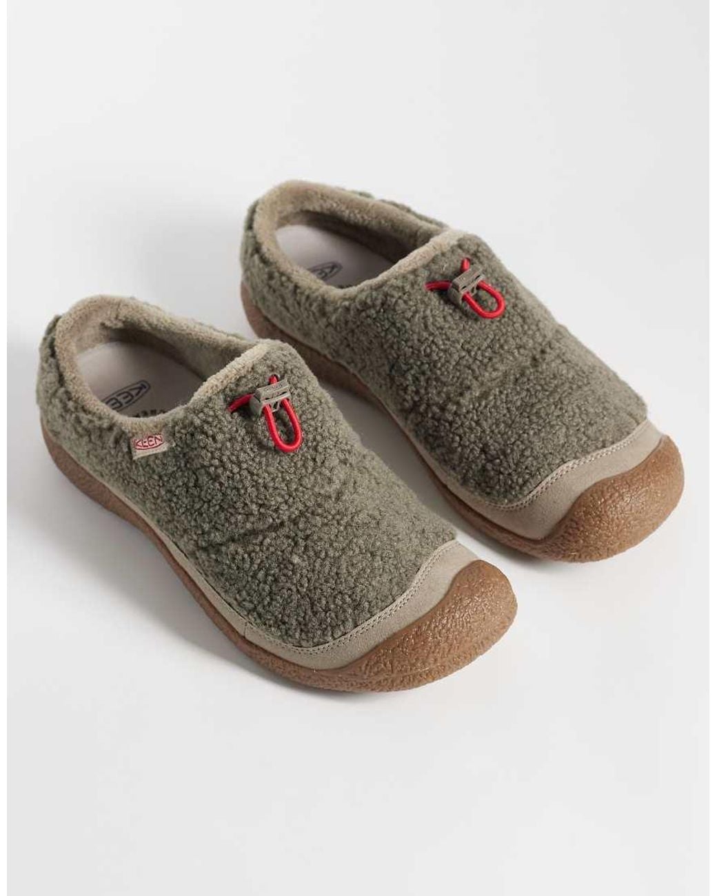 Keen Brown Howser Fleece Slides