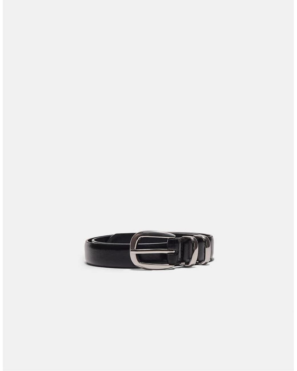 Cintura Basic di Stradivarius in White