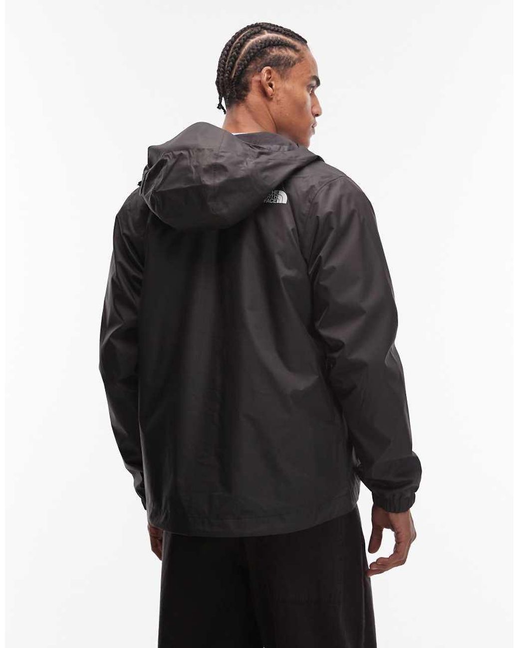 The North Face Black Quest Dryvent Waterproof Hooded Jacket for men
