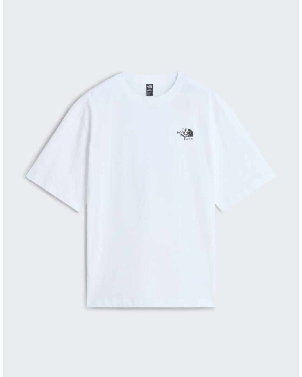 The North Face White M Let's Be Buddies Oversized Ss Tee for men