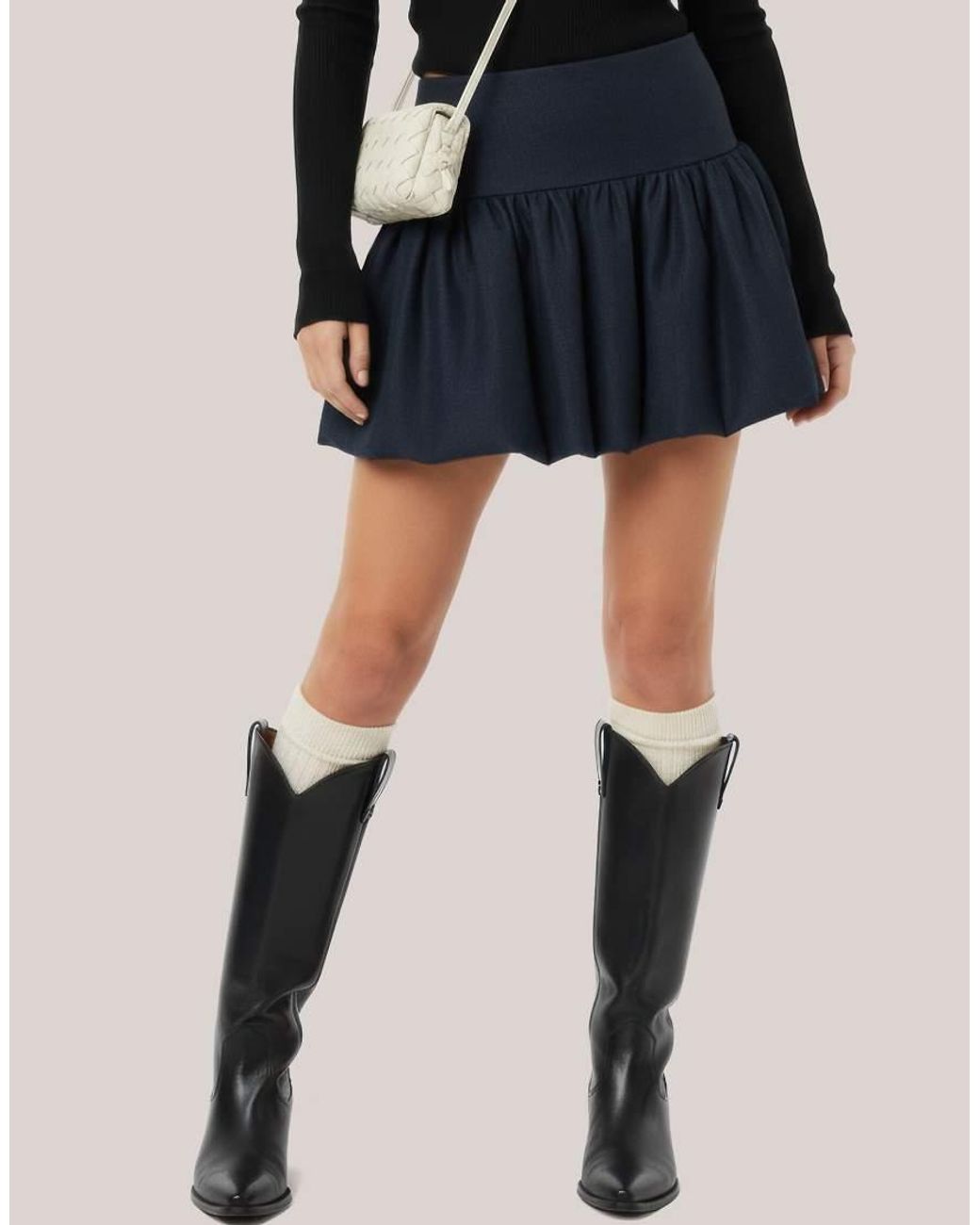 HYPEDROP Blue Denim Skirt