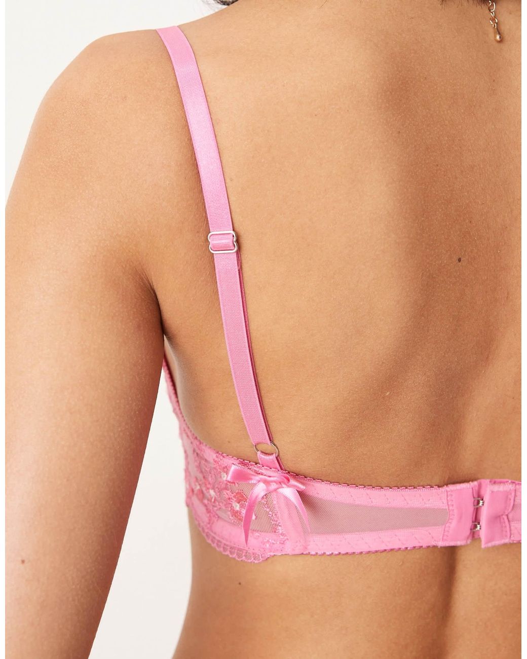 KAT THE LABEL Brown Sofia Underwire Bra