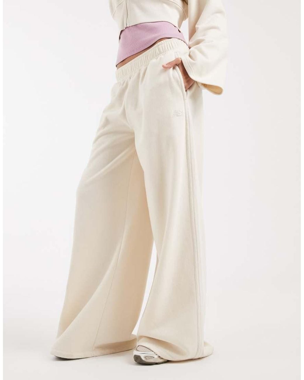 New Balance Natural Brushed Coastal Fleece Pant