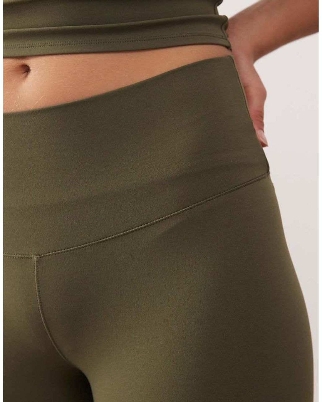 Weekday Natural Mix And Match Yoga Seamless Stretch leggings