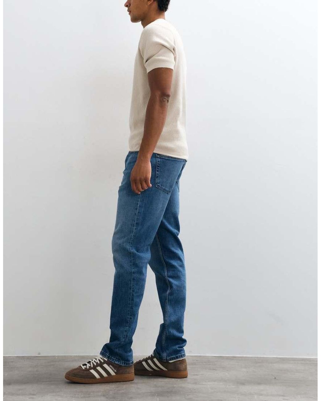 Tommy Hilfiger Blue Ryan Slim Straight Fit Jeans for men