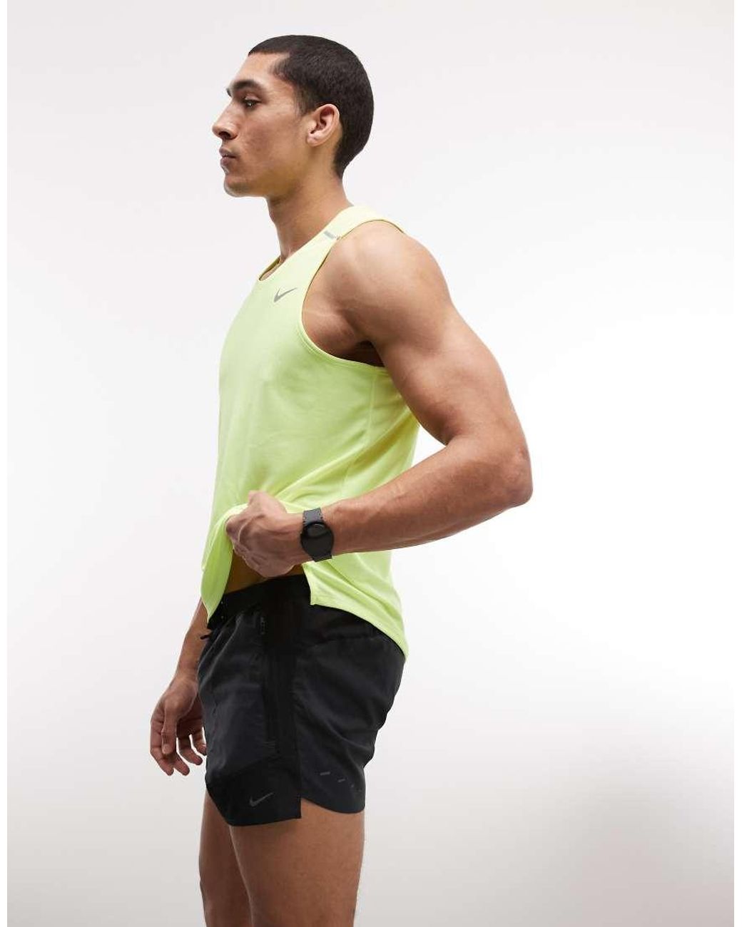 Nike Green Stride Dri-fit 5inch Lined Novelty for men