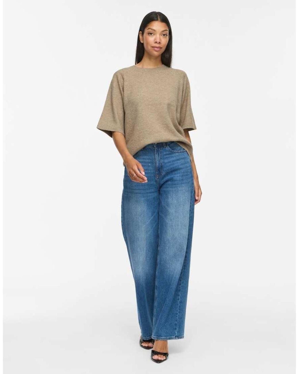 Vila Natural Knitted Top