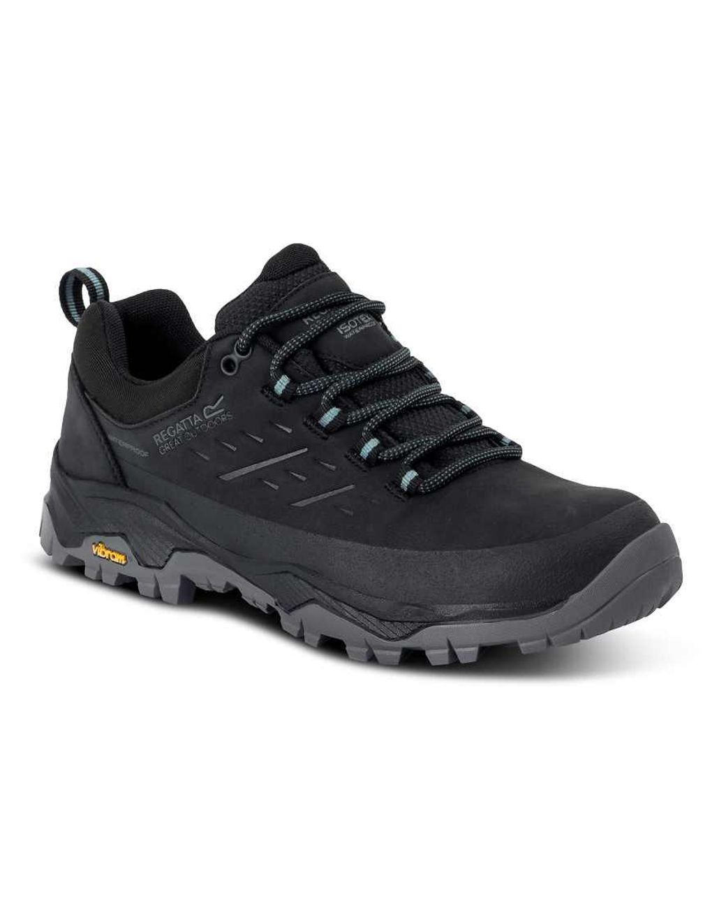 Regatta Black Blake Low Waterproof Walking Shoes