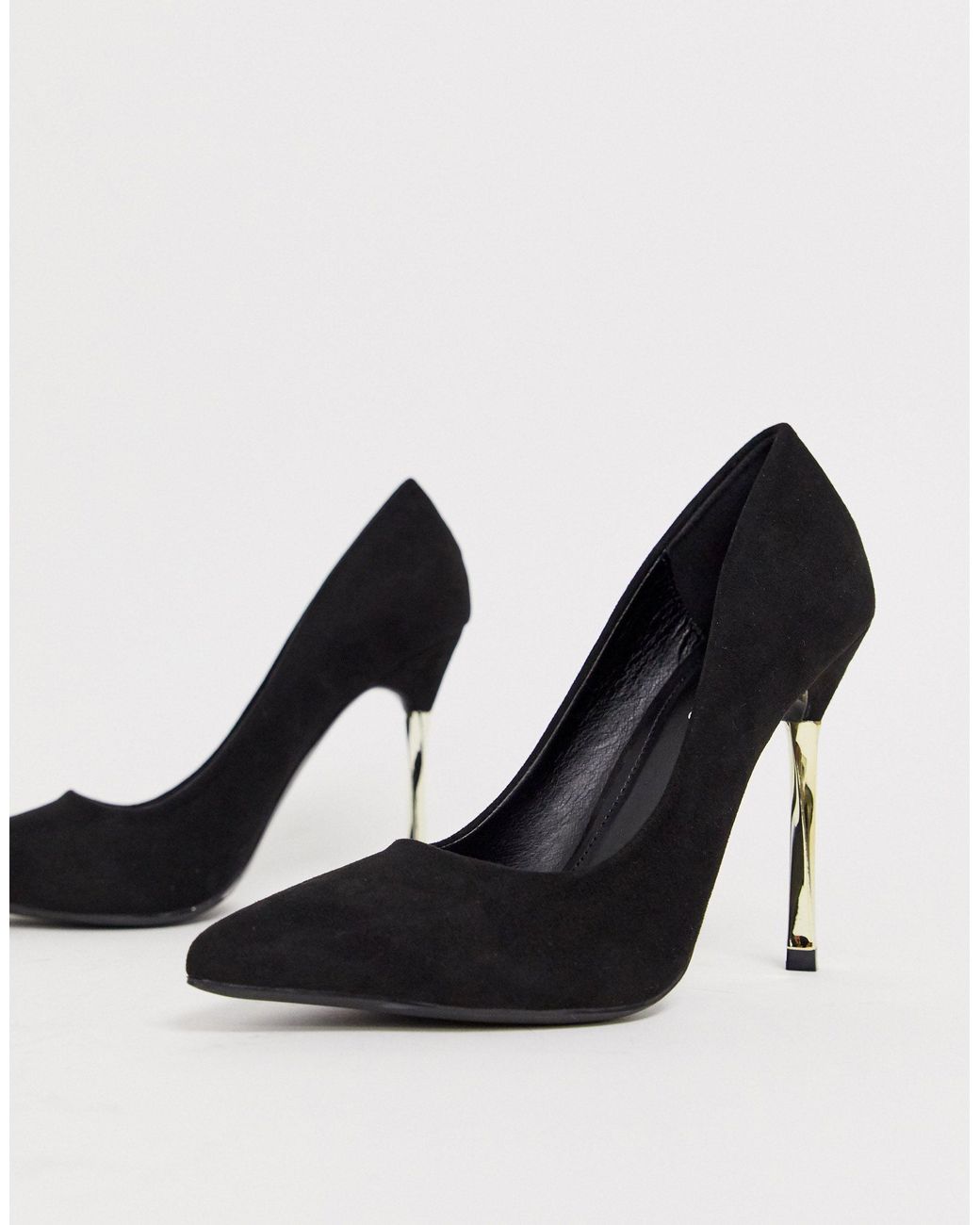 Gold Statement Heels Best Sale, 51% OFF 