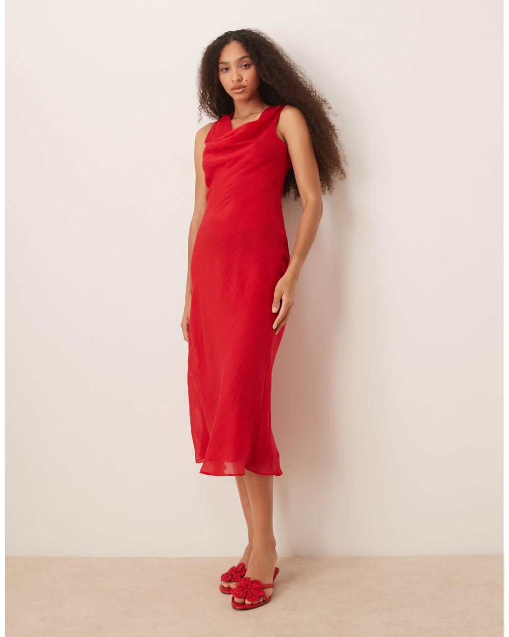 knee length dresses for ladies ESILDA MIDI DRESS main image 0