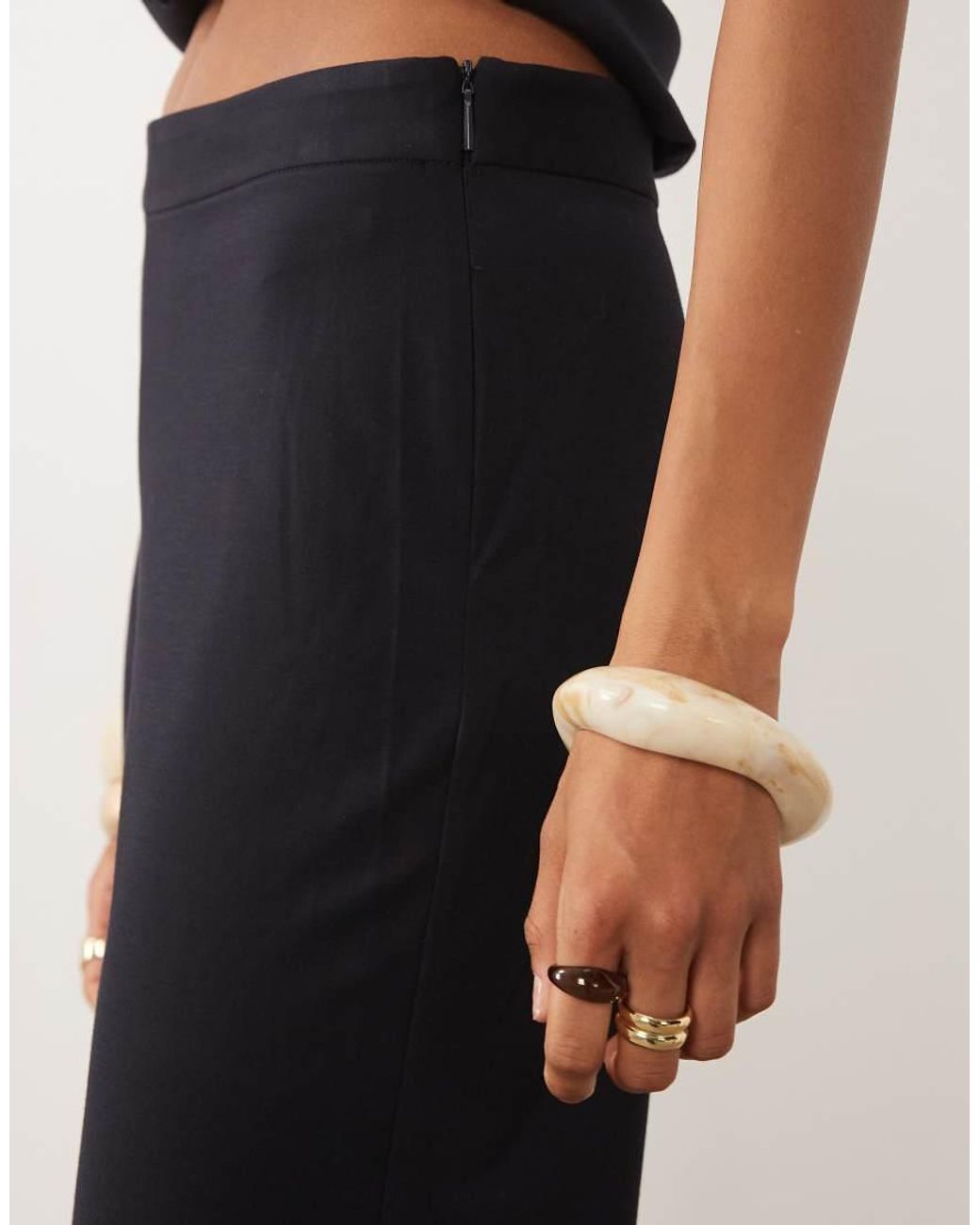 Mango Blue Evans Straight Trouser Co-Ord