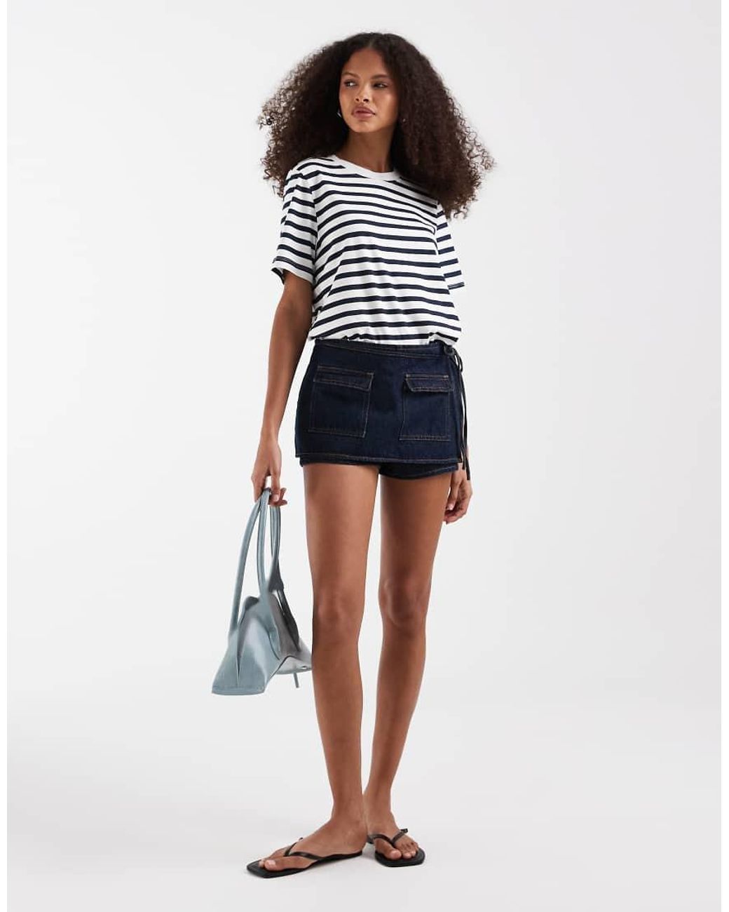Vero Moda White Boxy T-shirt