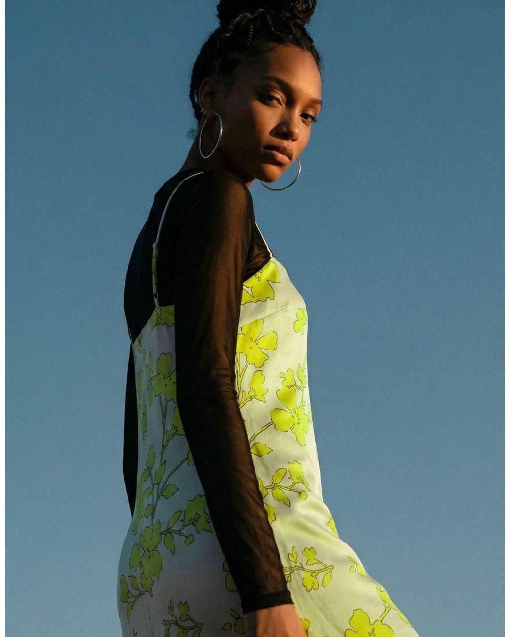 HYPEDROP Green Maxi Dress