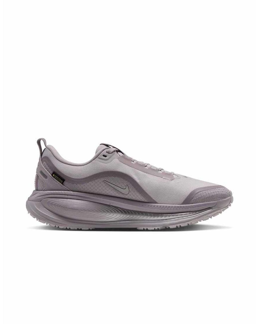 Nike Gray Vomero 18 Gore-Tex Waterproof Road Running Trainers With Reflective Accents