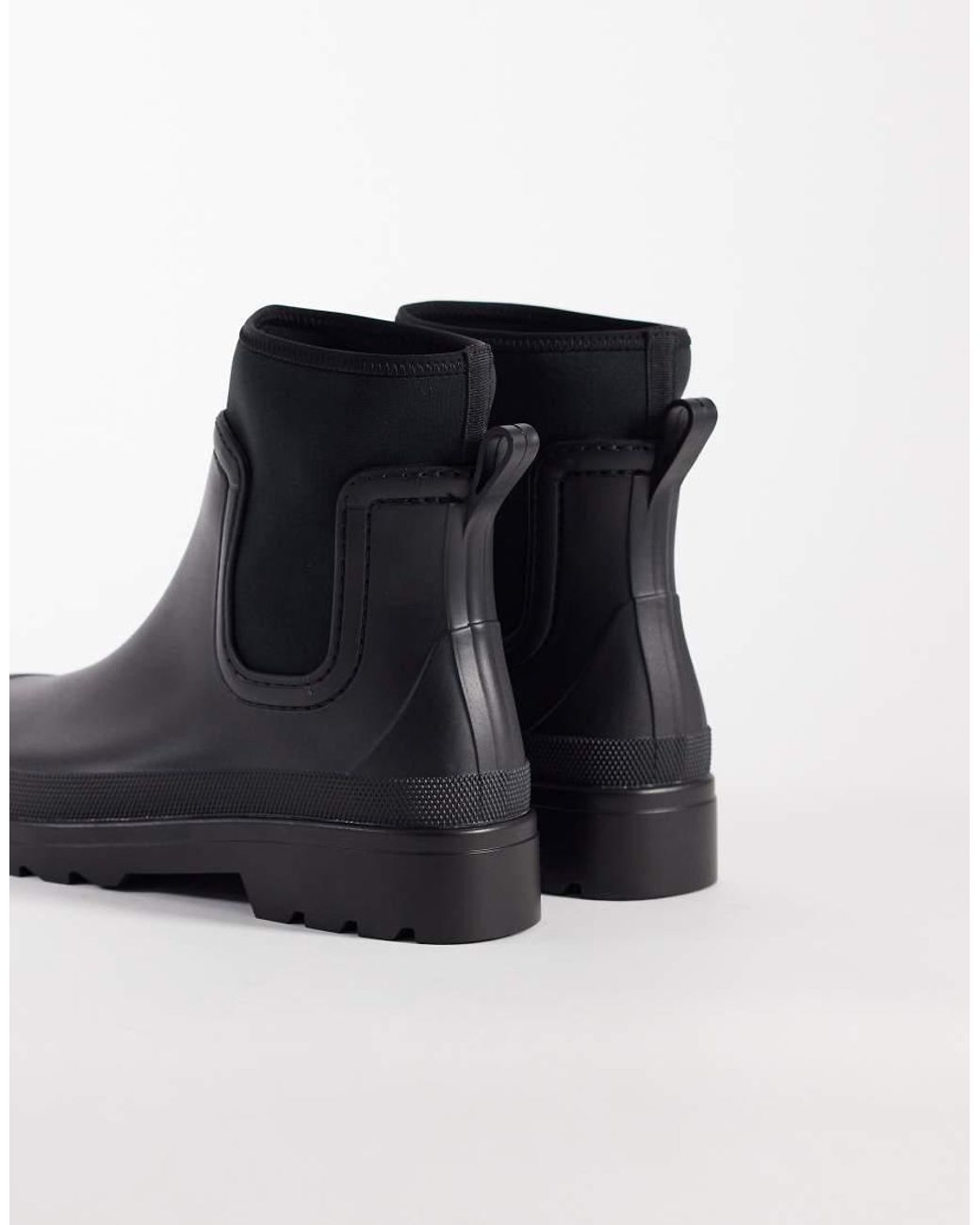 ASOS Blue Chelsea Wellington Boots for men