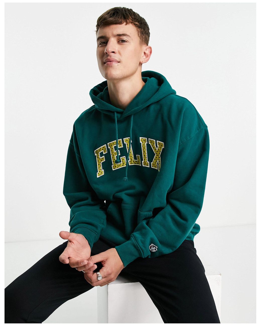 Levi's X Felix The Cat Capsule Hoodie in Green for Men | Lyst UK