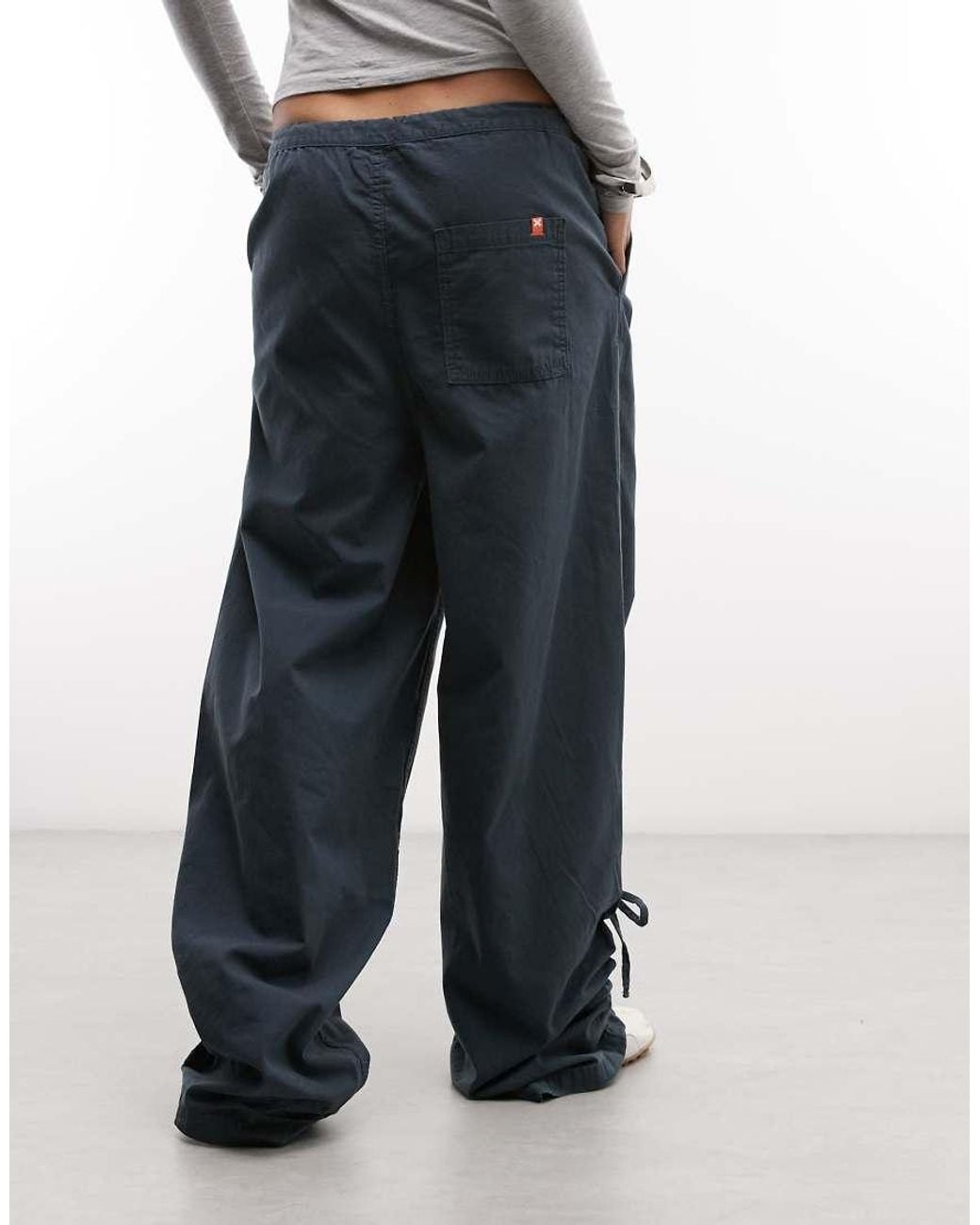Collusion Gray Parachute Pant