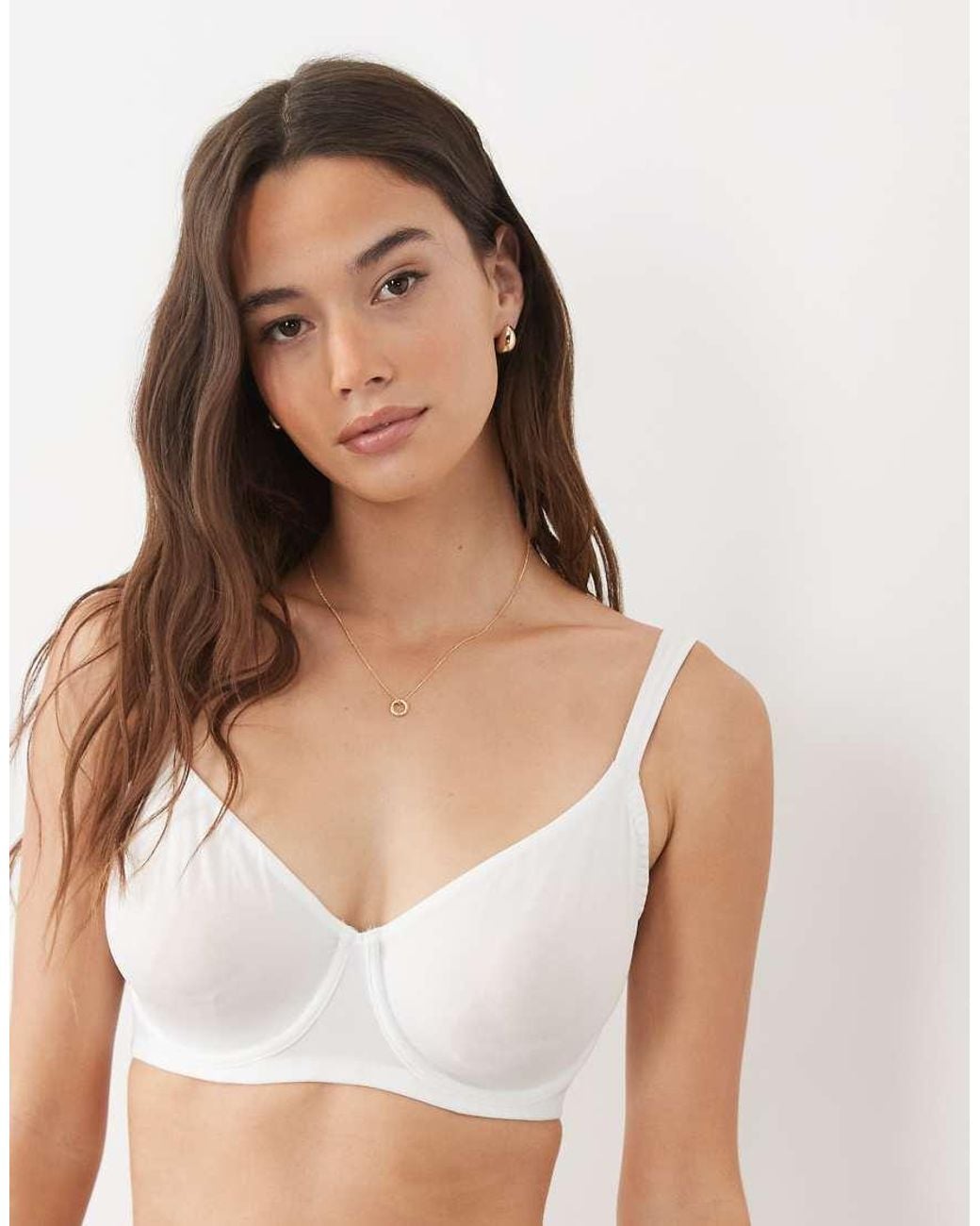 DORINA White Noa Fuller Bust Non Padded Bra