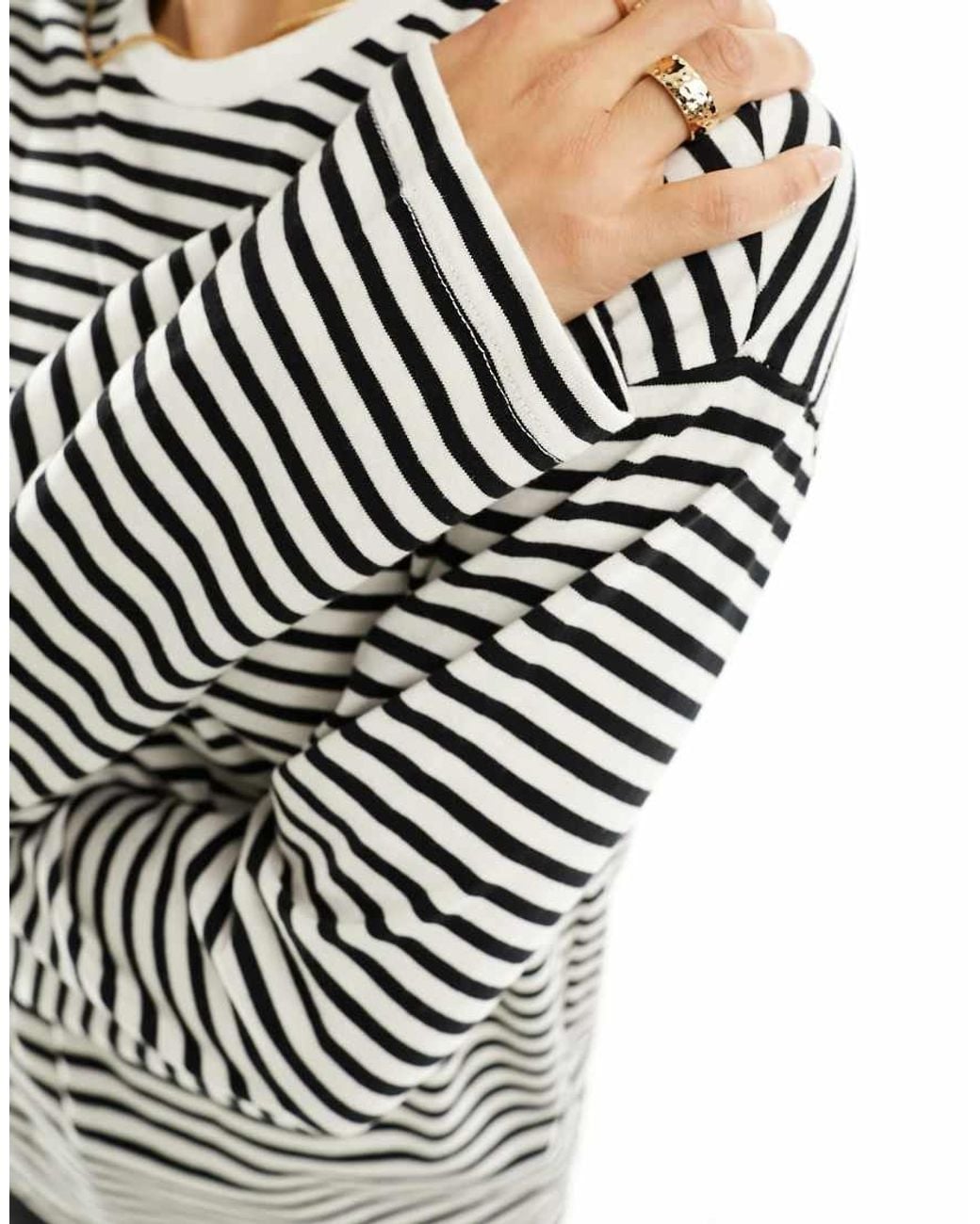 Pieces Black Long Sleeve Super Soft T-Shirt