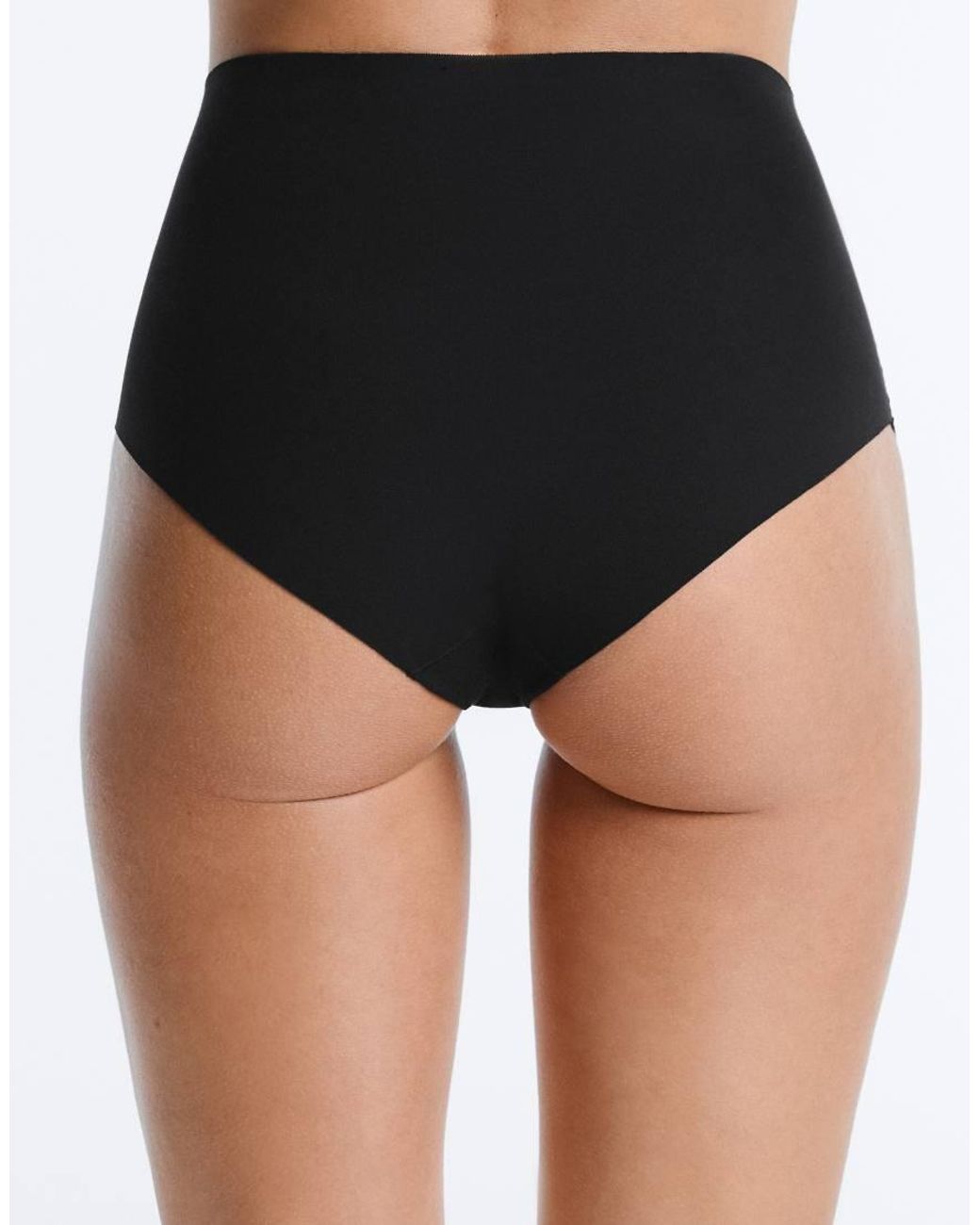 Oysho White 2 Cotton Blend Mid Rise Classic Invisible Briefs