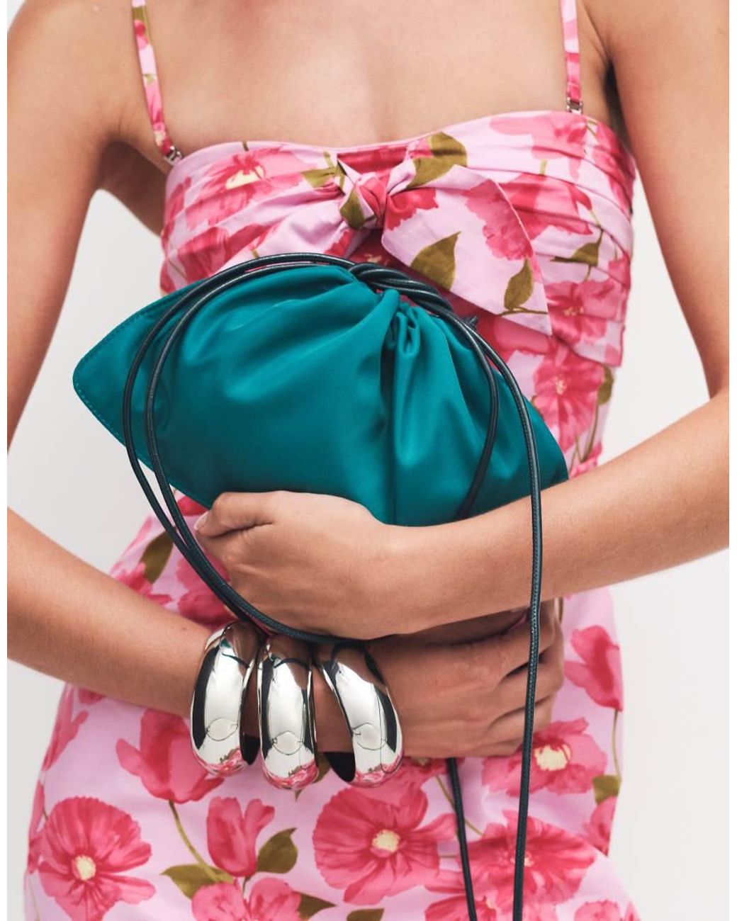 ASOS Multicolor Pouch Clutch Bag