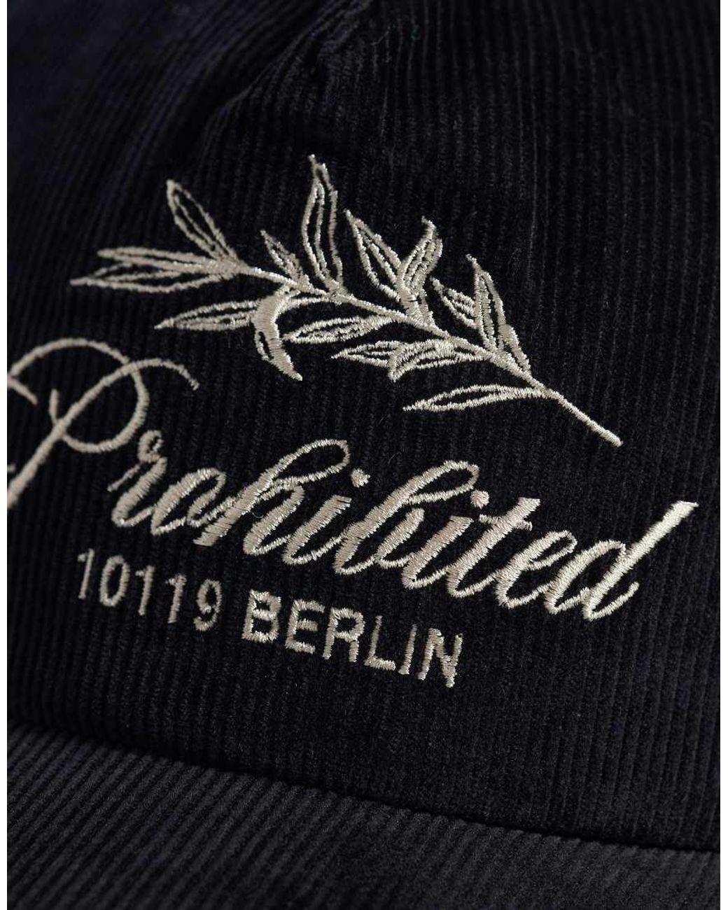Cappello di Prohibited in Blue da Uomo
