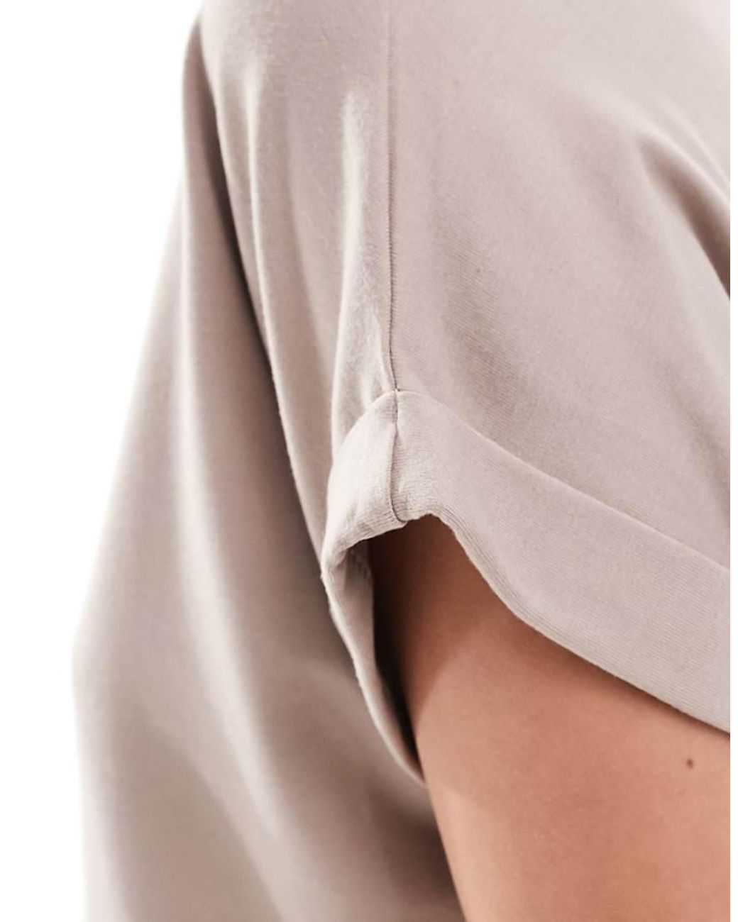 ONLY Natural Soft Round Neck T-shirt