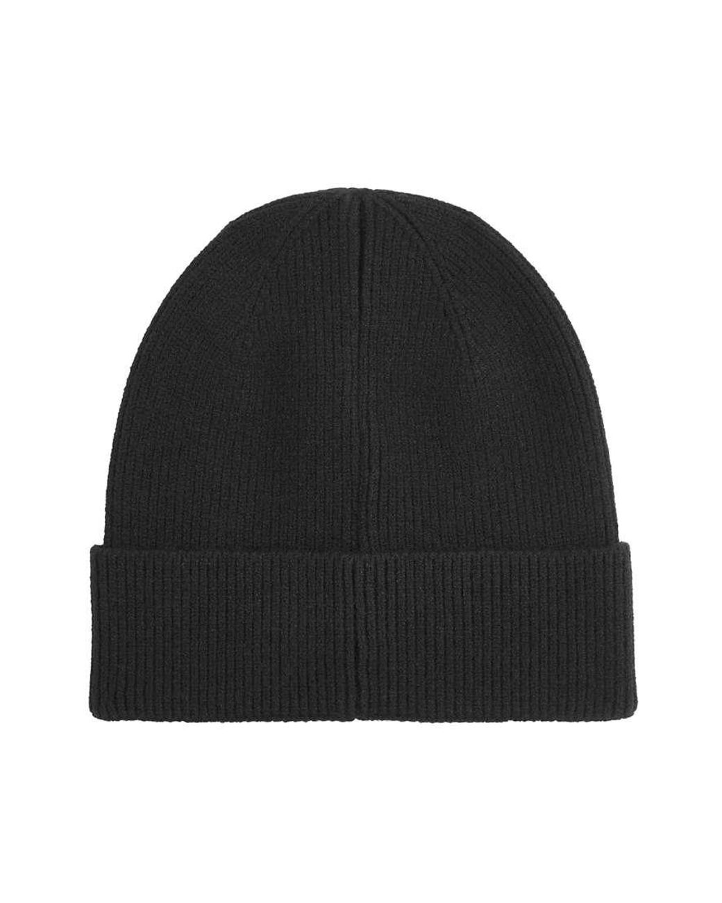 Lyle & Scott Black Headwear Beanie for men