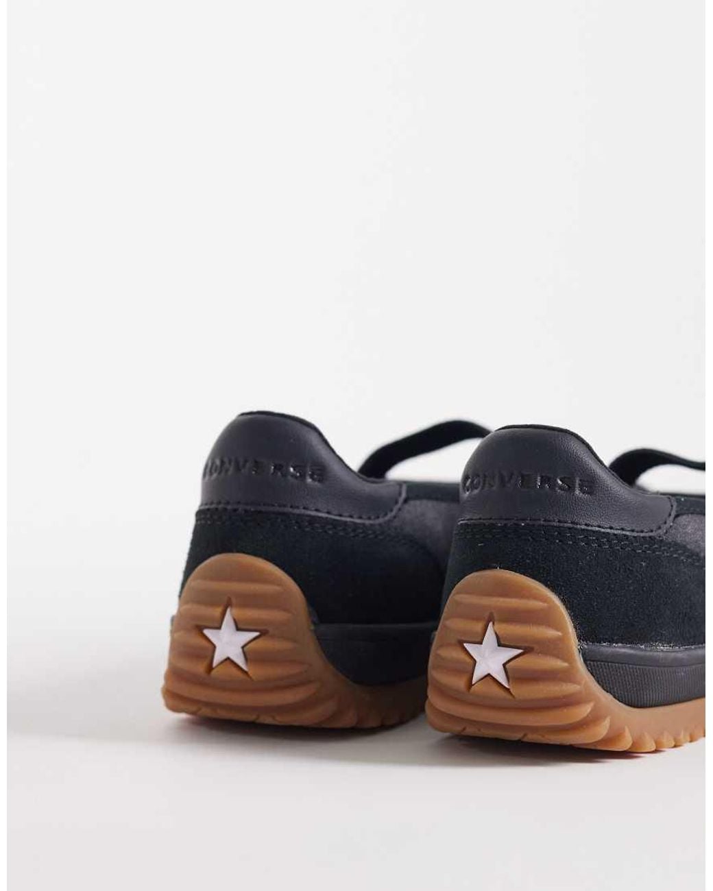 Converse Blue Run Star Ballet Flats