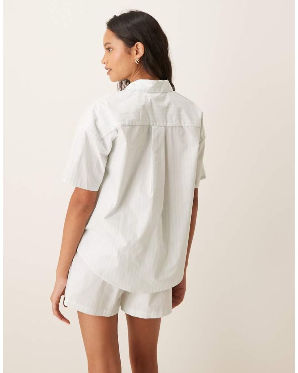 Calvin Klein White Short Set