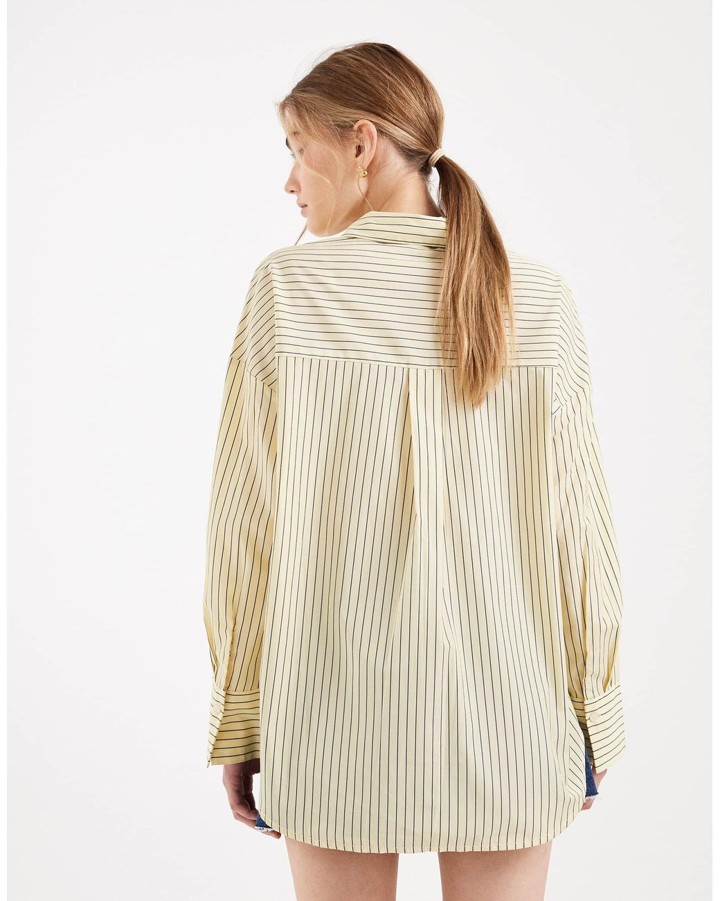 ONLY Natural – oversize-hemdbluse
